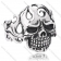 Big | Large & Heavy Stainless Steel Skull Bangle - KJB350039