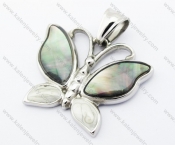 Stainless Steel Butterfly Pendant - KJP160090