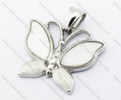 Stainless Steel Butterfly Pendant - KJP160091