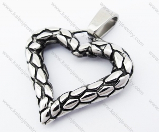 Stainless Steel Heart Pendant - KJP170219
