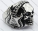 The right side of skull ring