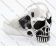 Death Head Skull Bangle - KJB350030 - 2