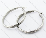 Stainless Steel Line Earrings - KJE050924