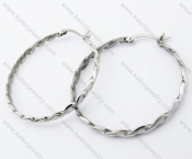 Stainless Steel Line Earrings - KJE050943