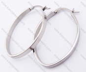 Stainless Steel Line Earrings - KJE050949