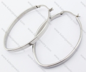 Stainless Steel Line Earrings - KJE050954