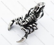 Stainless Steel Scorpion Pendant - KJP370053