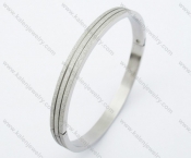 Stainless Steel Stamping Bracelet - KJB050388