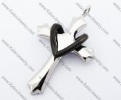 Stainless Steel Cross Pendant - KJP400093