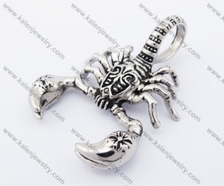 Stainless Steel Scorpion Pendants KJP330100