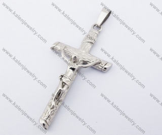 Stainless Steel Jesus Cross Pendant KJP330113