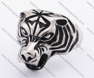 Stainless Steel Tiger Ring KJR370063