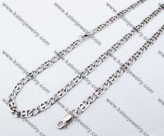 Necklace & Bracelet Steel Jewelry Set KJS100059