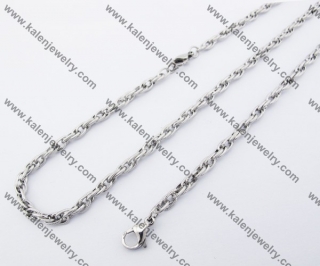 Necklace & Bracelet  Steel Jewelry Set KJS100063