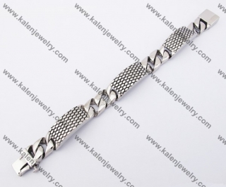 Stainless Steel Casting Bracelet KJB200167B