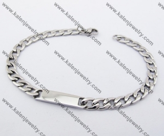 205×6mm Stainless Steel Casting Bracelet  KJB150048