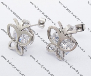 Stainless Steel Casting Earrings KJE050974