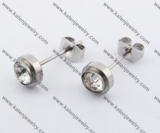 Stainless Steel Casting Earrings KJE050983