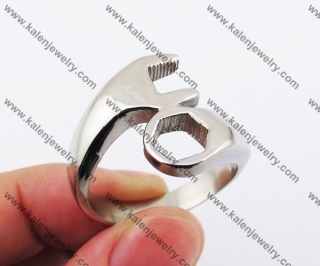 Stainless Steel Wrench Ring KJR330124