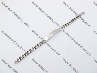 Stainless Steel Stamping Bracelet KJB520002