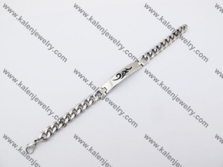 Stainless Steel Stamping Bracelet KJB520008