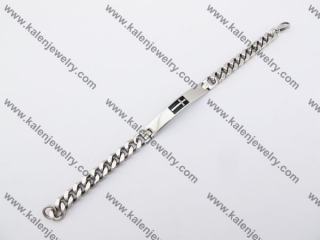 Stainless Steel Stamping Bracelet KJB520013