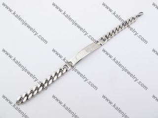Stainless Steel Stamping Bracelet KJB520015