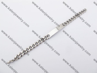 Stainless Steel Stamping Bracelet KJB520019