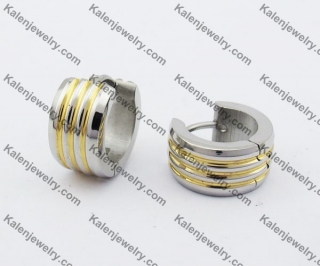 Stainless Steel Cutting Earring KJE051054