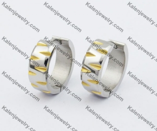 Stainless Steel Cutting Earring KJE051062