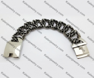 Stainless Steel Skull Bracelet  KJB550038