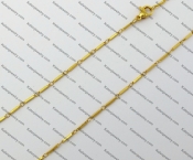 1mm Wide Small Stainless Steel Chain KJN590008