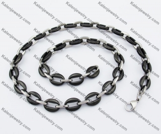 547×10mm Stainless Steel Necklace KJN150195