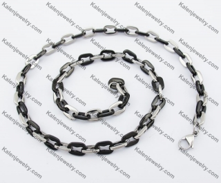 550×7.5mm Stainless Steel Necklace KJN150197
