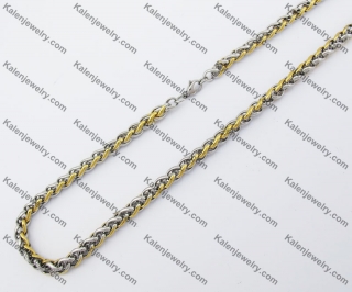 580×6mm Stainless Steel Necklace KJN150204