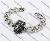 Stainless Steel Lion Pharaoh Bracelet KJB550125