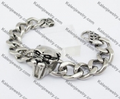 Stainless Steel Saber-toothed Tiger Bracelet KJB550142