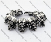 Steel Skull Bracelet KJB550131