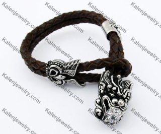 Dragon Leather Bracelet KJB170165