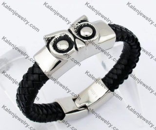 Owl Leather Bracelet KJB170185