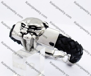 Saber-toothed Tiger Leather Bracelet KJB170192
