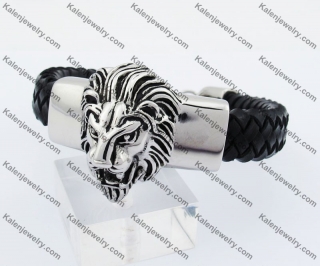 Lion Leather Bracelet KJB170208