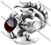Inlaid Ruby Scorpio Scorpion Ring KJR350212