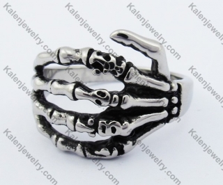 Skeleton Hand Ring KJR010310