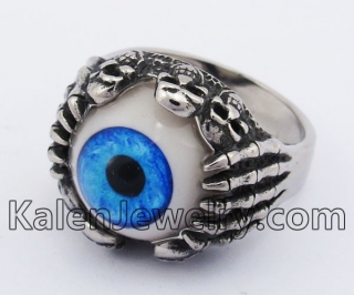 Skeleton Hand Eye Ring KJR370500
