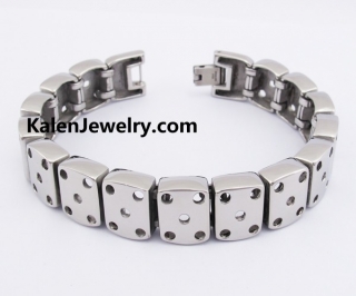 17mm Wide Dice Bracelet KJB550280