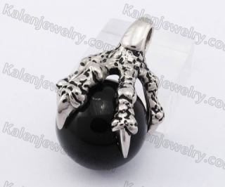 Dragon Claw Black Ball Pendant KJP550088