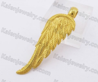 Gold Plating Wing Pendant KJP350209