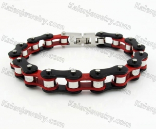 11mm Wide 220mm Long Biker Chain Bracelet KJB360008