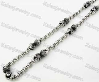 Stainless Steel Necklace KJN540009